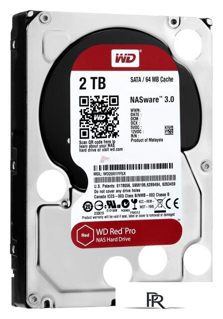 Жесткий диск WD Red Pro 2TB [WD2002FFSX] - Изображение №2 — Интернет-магазин ПроЗаказ