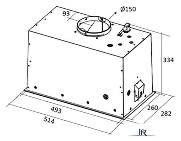 Кухонная вытяжка Elica Lane IX/A/52 - Изображение №3 — Интернет-магазин ПроЗаказ