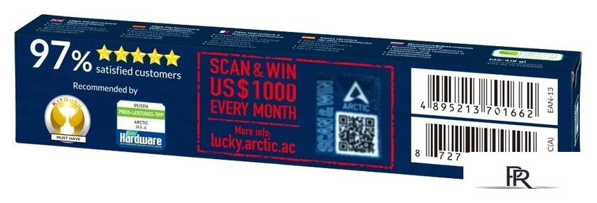 Термопаста Arctic MX-4 ACTCP00024A (45 г) - Изображение №3 — Интернет-магазин ПроЗаказ