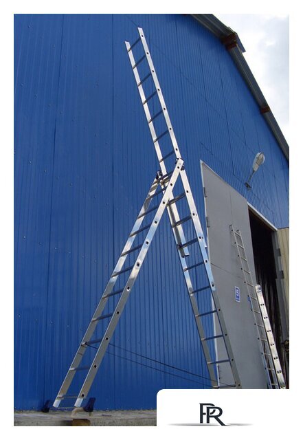 Лестница-стремянка Алюмет трехсекционная универсальная 5310 3x10 - Изображение №6 — Интернет-магазин ПроЗаказ