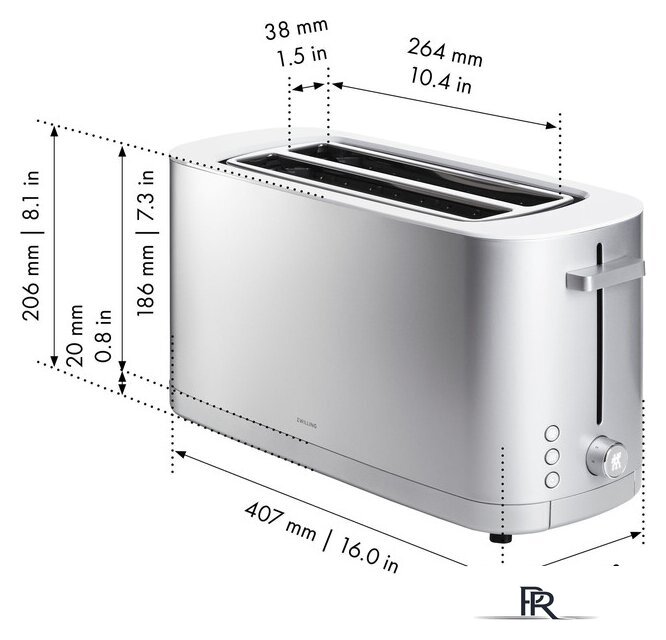 Тостер Zwilling Enfinigy 53009-000-0 - Изображение №4 — Интернет-магазин ПроЗаказ