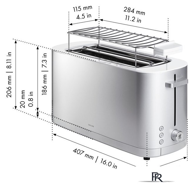 Тостер Zwilling Enfinigy 53009-000-0 - Изображение №5 — Интернет-магазин ПроЗаказ