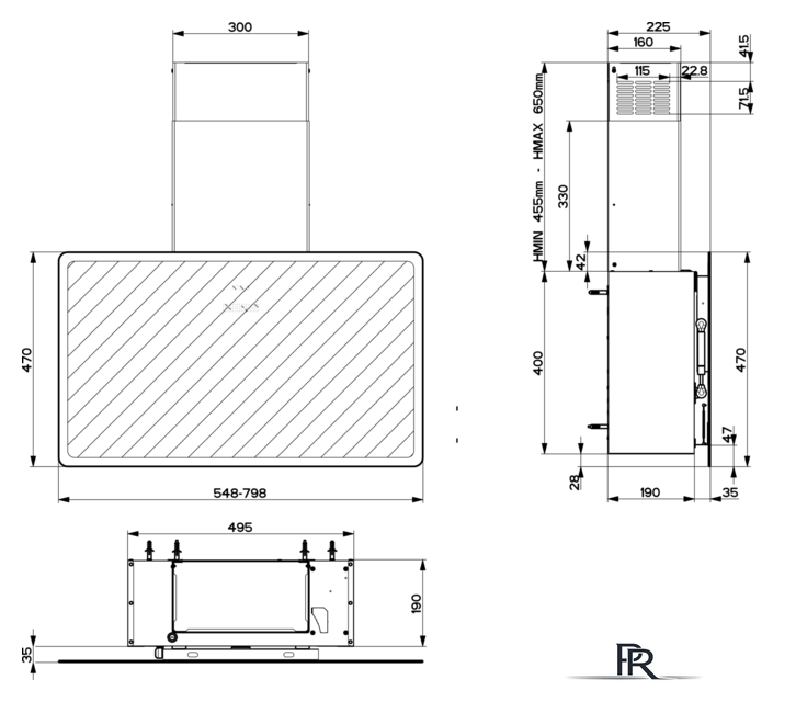 Кухонная вытяжка Faber V-Air Flat KL A80 330.0615.684 - Изображение №4 — Интернет-магазин ПроЗаказ
