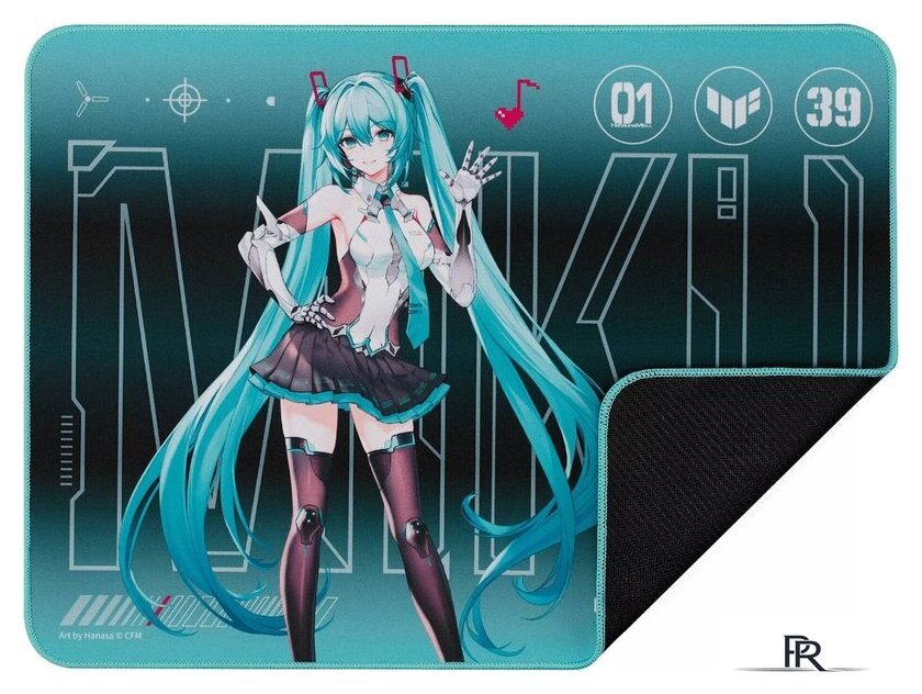 Коврик для мыши ASUS TUF Gaming P1 Hatsune Miku Edition - Изображение №2 — Интернет-магазин ПроЗаказ