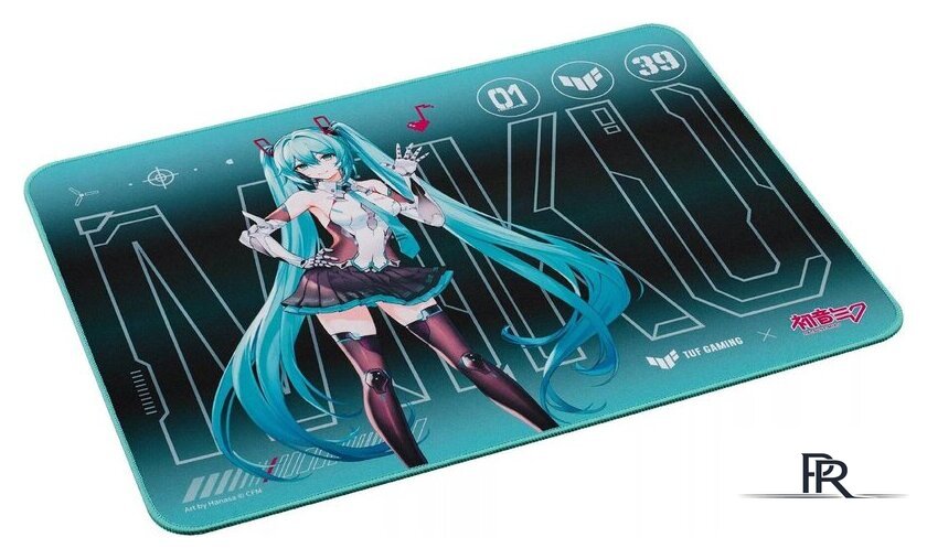 Коврик для мыши ASUS TUF Gaming P1 Hatsune Miku Edition - Изображение №3 — Интернет-магазин ПроЗаказ