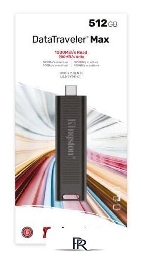 USB Flash Kingston DataTraveler Max Type-C 512GB - Изображение №5 — Интернет-магазин ПроЗаказ