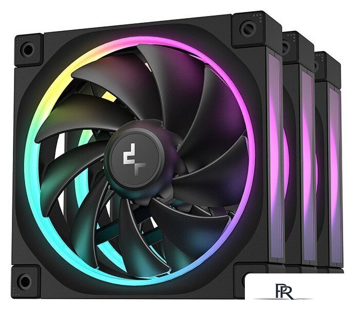 Комплект вентиляторов для корпуса DeepCool FL12-3 IN 1 R-FL12-BKAPN3-G - Изображение №1 — Интернет-магазин ПроЗаказ