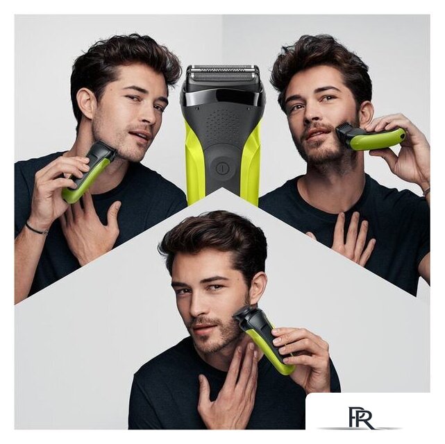 Электробритва Braun Series 3 Shave&Style 300BT (зеленый) - Изображение №6 — Интернет-магазин ПроЗаказ