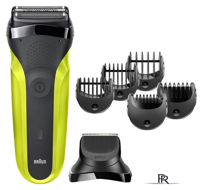 Электробритва Braun Series 3 Shave&Style 300BT (зеленый) - Изображение №1 — Интернет-магазин ПроЗаказ