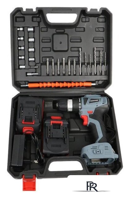 Дрель-шуруповерт Profipower MKBL-18BT (с 2-мя АКБ, кейс, набор оснастки) - Изображение №3 — Интернет-магазин ПроЗаказ