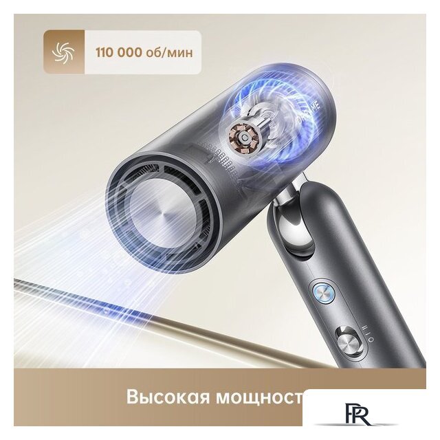 Фен Dreame Hairdryer Pocket AHD51 (space gray) - Изображение №4 — Интернет-магазин ПроЗаказ