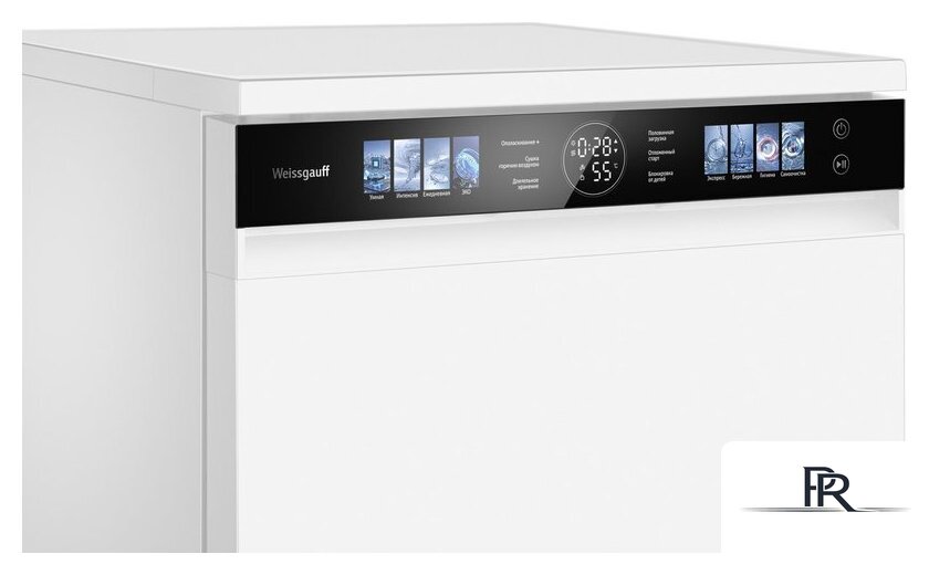 Отдельностоящая посудомоечная машина Weissgauff DW 999 Touch Inverter Dual Fan Dry - Изображение №22 — Интернет-магазин ПроЗаказ