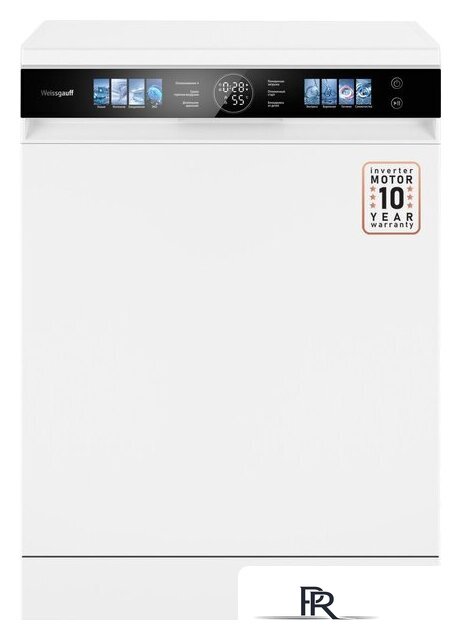 Отдельностоящая посудомоечная машина Weissgauff DW 999 Touch Inverter Dual Fan Dry - Изображение №1 — Интернет-магазин ПроЗаказ