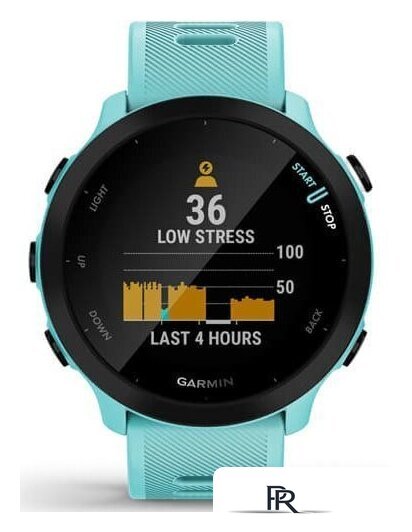 Умные часы Garmin Forerunner 55 (бирюзовый) - Изображение №3 — Интернет-магазин ПроЗаказ