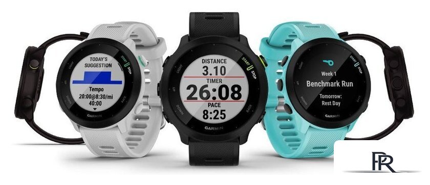 Умные часы Garmin Forerunner 55 (бирюзовый) - Изображение №10 — Интернет-магазин ПроЗаказ