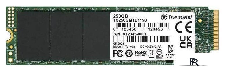 SSD Transcend 115S 250GB TS250GMTE115S - Изображение №1 — Интернет-магазин ПроЗаказ