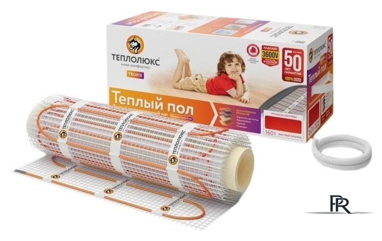 Нагревательный мат Теплолюкс Tropix МНН 4 кв.м. 640 Вт - Изображение №1 — Интернет-магазин ПроЗаказ