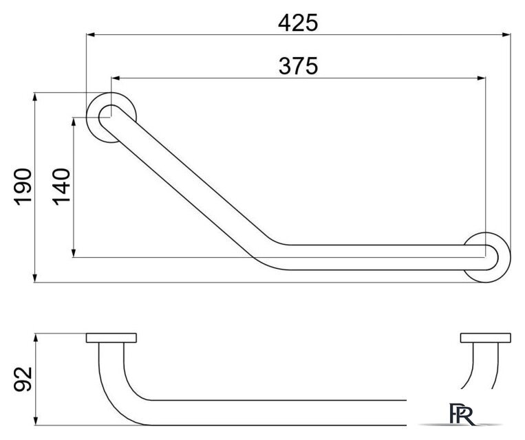 Поручень Aquatek AQ4997CR - Изображение №7 — Интернет-магазин ПроЗаказ