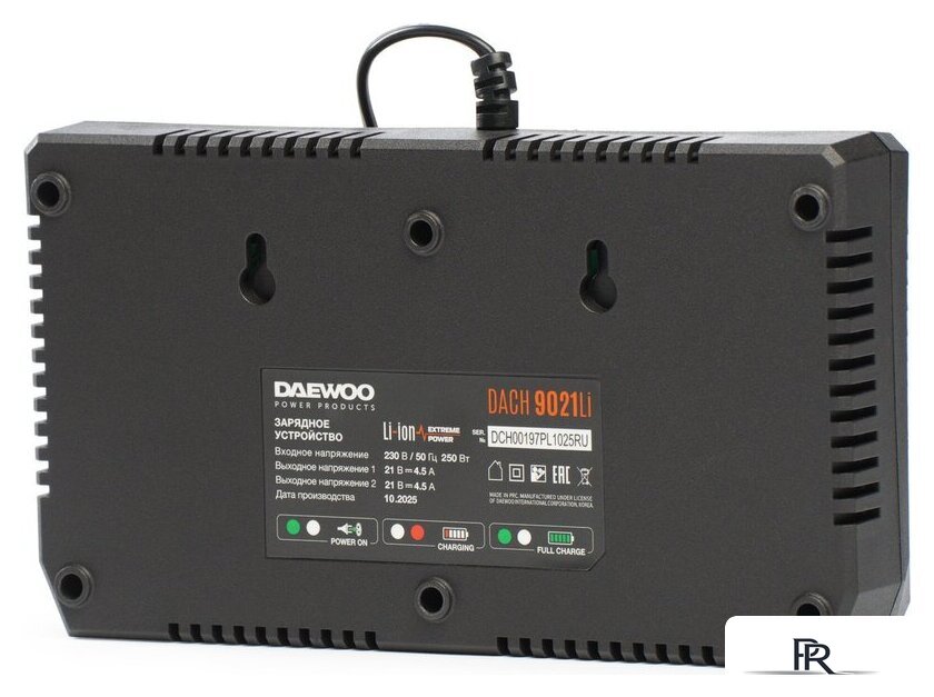 Зарядное устройство Daewoo Power DACH 9021Li (21В) - Изображение №3 — Интернет-магазин ПроЗаказ