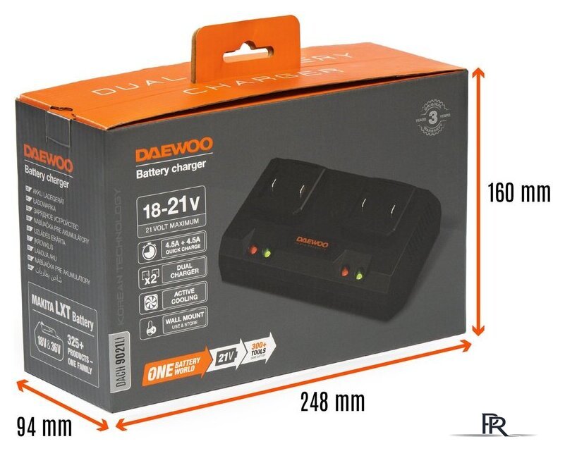 Зарядное устройство Daewoo Power DACH 9021Li (21В) - Изображение №5 — Интернет-магазин ПроЗаказ
