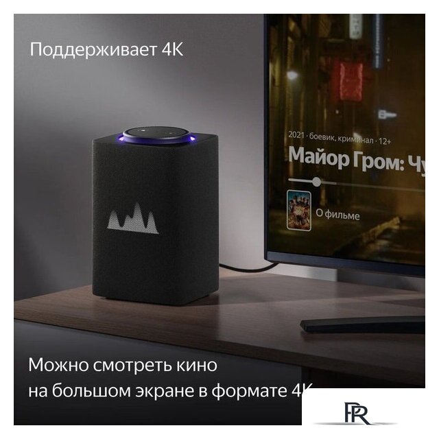 Умная колонка Яндекс Станция Макс (с хабом умного дома Zigbee, графит) - Изображение №5 — Интернет-магазин ПроЗаказ