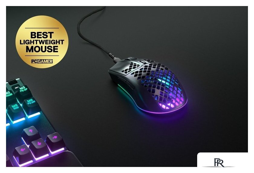 Игровая мышь SteelSeries Aerox 3 2022 Edition (черный) - Изображение №9 — Интернет-магазин ПроЗаказ