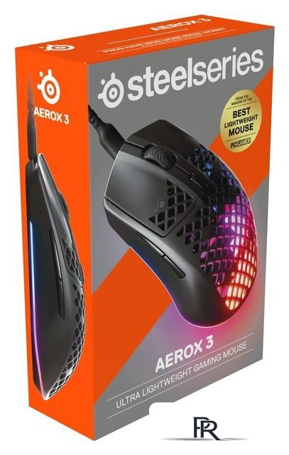 Игровая мышь SteelSeries Aerox 3 2022 Edition (черный) - Изображение №6 — Интернет-магазин ПроЗаказ