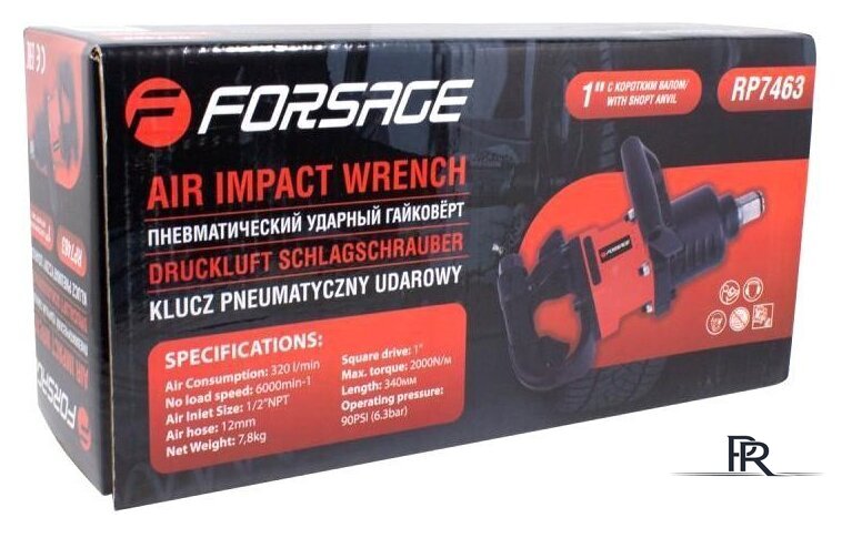 Пневматический гайковерт FORSAGE F-RP7463 - Изображение №3 — Интернет-магазин ПроЗаказ