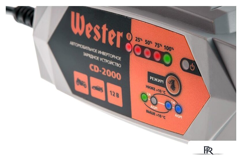 Зарядное устройство Wester CD-2000 - Изображение №4 — Интернет-магазин ПроЗаказ