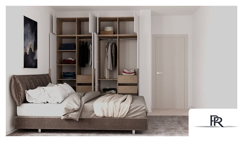 Шкаф распашной Рэйгрупп Рэй S257-В9-3-EB В9-3 (дуб элисон/белый премиум) - Изображение №4 — Интернет-магазин ПроЗаказ