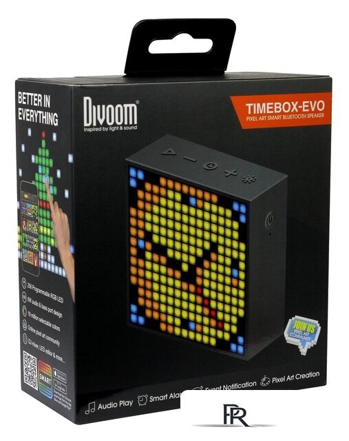 Беспроводная колонка Divoom Timebox-Evo (черный) - Изображение №10 — Интернет-магазин ПроЗаказ