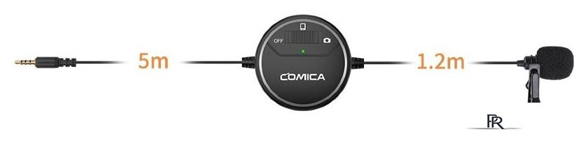 Проводной микрофон Comica Sig.Lav V03 - Изображение №3 — Интернет-магазин ПроЗаказ