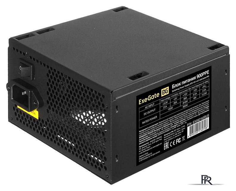 Блок питания ExeGate 900PPE EX292163RUS - Изображение №1 — Интернет-магазин ПроЗаказ