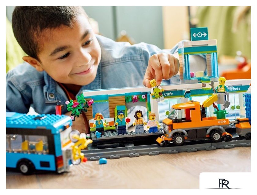 Конструктор LEGO City 60335 Железнодорожная станция - Изображение №4 — Интернет-магазин ПроЗаказ