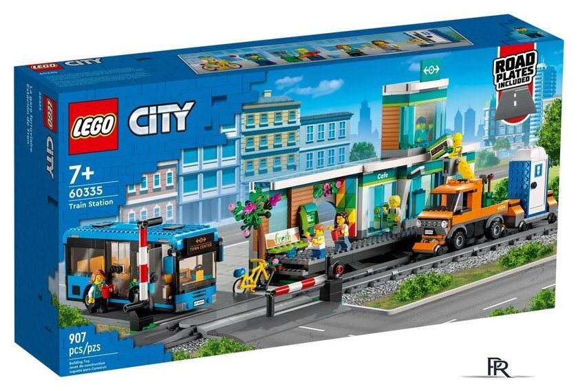 Конструктор LEGO City 60335 Железнодорожная станция - Изображение №1 — Интернет-магазин ПроЗаказ