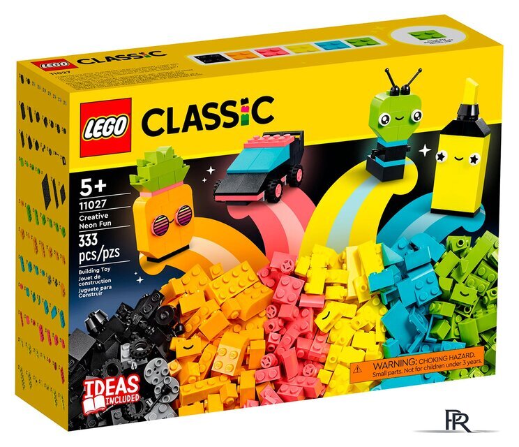 Набор деталей LEGO Classic 11027 Творческое неоновое веселье - Изображение №1 — Интернет-магазин ПроЗаказ