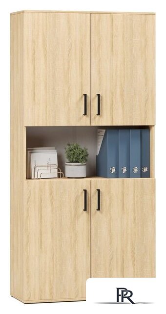 Шкаф распашной Soma ШК 5.3 (дуб сонома) - Изображение №1 — Интернет-магазин ПроЗаказ