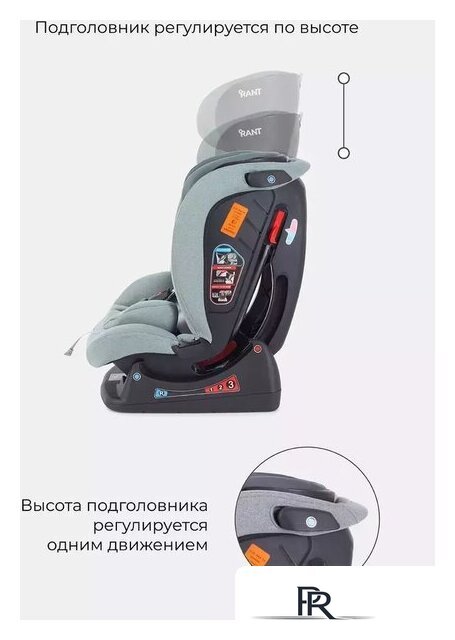Детское автокресло Rant Matrix Active Line AY913 (зеленый) - Изображение №16 — Интернет-магазин ПроЗаказ