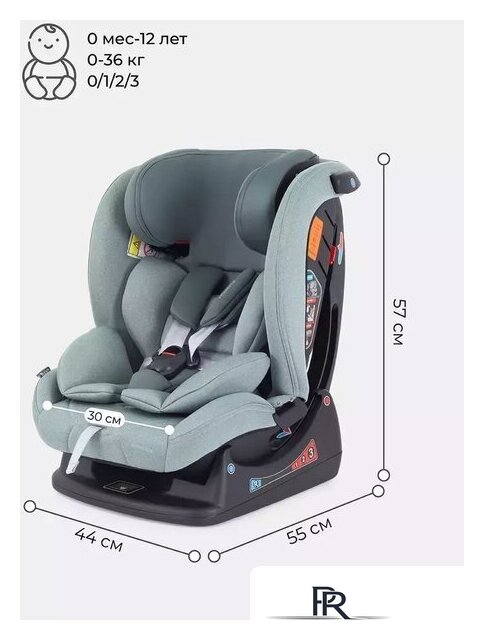 Детское автокресло Rant Matrix Active Line AY913 (зеленый) - Изображение №11 — Интернет-магазин ПроЗаказ