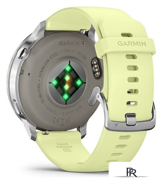 Умные часы Garmin Venu 4 45 мм (серебристый/желтый) - Изображение №8 — Интернет-магазин ПроЗаказ