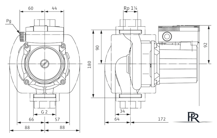 Циркуляционный насос Wilo TOP-Z 30/7 (3~400 V, PN 10, RG) - Изображение №3 — Интернет-магазин ПроЗаказ