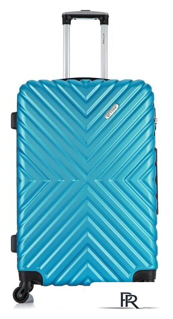 Чемодан-спиннер L'Case New-Delhi BCP-1205 7468 (L, светло-синий) - Изображение №2 — Интернет-магазин ПроЗаказ