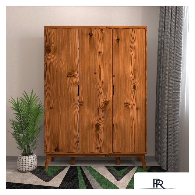 Шкаф распашной ФанДОК Доната 1 Ф-137.1-01 (светлый орех) - Изображение №8 — Интернет-магазин ПроЗаказ