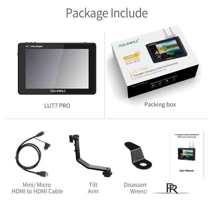 Накамерный монитор Feelworld LUT7 Pro 7