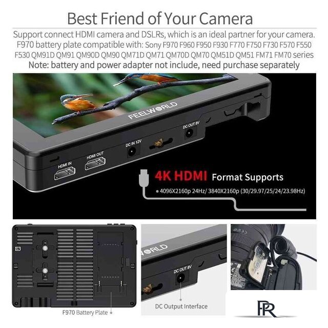 Накамерный монитор Feelworld LUT7 Pro 7