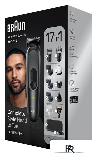Триммер для бороды и усов Braun MGK7491 - Изображение №8 — Интернет-магазин ПроЗаказ