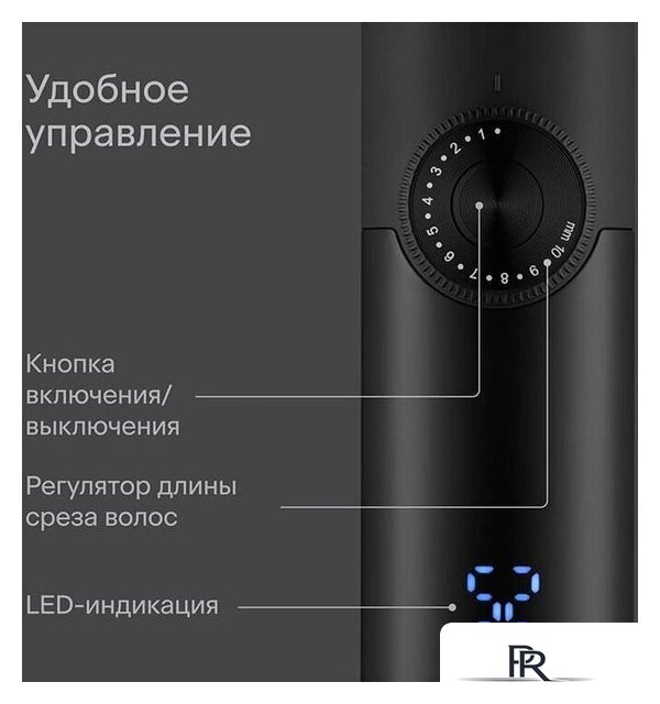 Машинка для стрижки волос Tuvio HC-DA3BL (черный) - Изображение №13 — Интернет-магазин ПроЗаказ