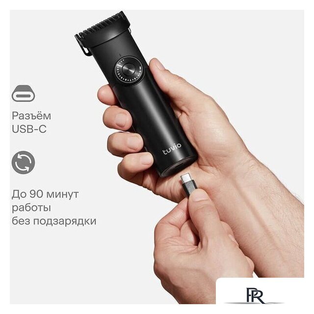 Машинка для стрижки волос Tuvio HC-DA3BL (черный) - Изображение №12 — Интернет-магазин ПроЗаказ