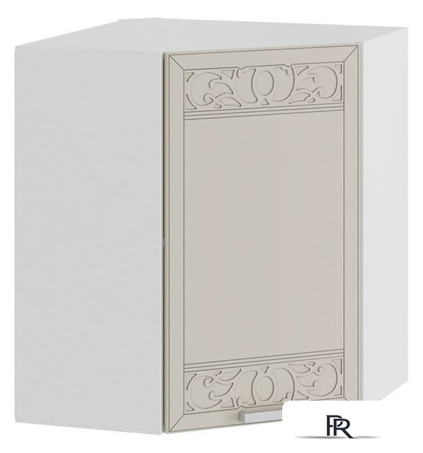 Шкаф навесной Трия Долорес 1В6У (белый/крем) - Изображение №1 — Интернет-магазин ПроЗаказ