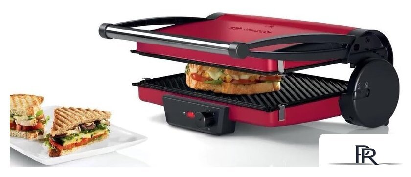 Электрогриль Bosch TCG4104 - Изображение №4 — Интернет-магазин ПроЗаказ